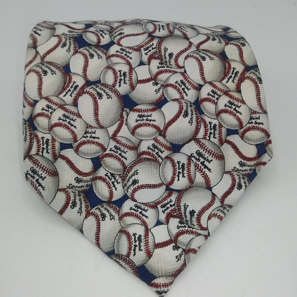 Briefly Stated Baseball Tie